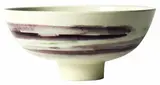 Frank Carpay for Crown Lynn, deep bowl on small foot ring