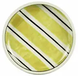 Frank Carpay for Crown Lynn, shallow dish on small foot ring