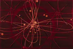 Luise Fong, Interlock, acrylic on canvas