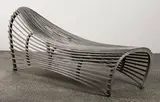 David Trubridge, Body Raft 1998, steam bent wych elm with s/steel screwed and plugged joints