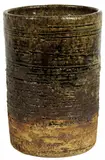 Len Castle, stoneware cylinder