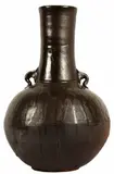 Estelle Martin, Arrow pot, anagama fired, wood ash glazed, wheel thrown