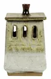 Juliet Peter, stoneware slab built potpourri holder