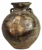 Chester Nealie, large anagama fired floor vase