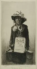 The March Hare by Lionel Lindsay, 1919, Etching 9/50, sold Jul 2026