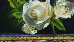 Stephen Nothling, Almost a Mirror, 2005, Oil & Mixed Media on Canvas
