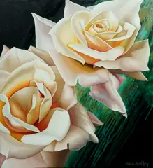 Stephen Nothling, To Cut a Long Story Short, 2005, Oil on Board