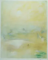 Lloyd Rees, September Sunshine Near Bathurst, 1984, Offset Lithograph A/P