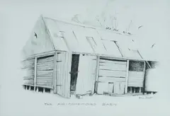 Kevin Best, The Air-Conditioned Barn, c.1995, Pencil