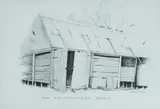 Kevin Best, The Air-Conditioned Barn, c.1995, Pencil