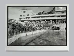Ian Lever, Tossing the Ice at the Icebergs - Bondi, 1995, Silver Gelatin Photograph 1/20