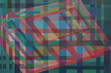 Alexander Muir, Untitled (Ref. 24 CSAM / Lattice), Acrylic on Board