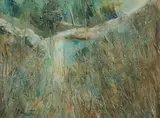 Patrick Shirvington, Reflection in the Gully, Oil on Canvas on Board