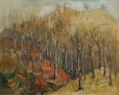 Marion Purvis, From the Bell Road, Oil on Canvas