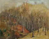Marion Purvis, From the Bell Road, Oil on Canvas