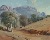 Leonard Long, In the Wilpenas, Far North, South Australia, 1962, Oil on Canvas