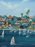 Prue Andrews, Lane Cove River Mood, Acrylic