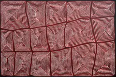 Thomas Tjapaltjarri, Tingari, 2023, Acrylic on Belgian Linen