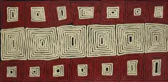Ronnie Tjampitjinpa, Tingari, Acrylic on Belgian Linen