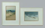 Oscar Droege, (2), Colour Woodcut (2)