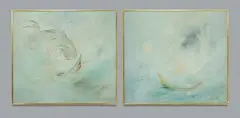 David Boyd, (2), Oil on Linen (2) (in 2 parts)