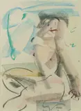 Sam Fullbrook, Nude Alfresco, Pastel