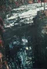 Euan MacLeod, Track Vertical 2, 1996, Oil on Canvas
