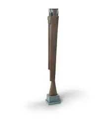 Stephen Hart, Group on Column, c.1998, Hand-Painted Timber Sculpture