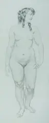 Norman Lindsay, Rose, Pencil