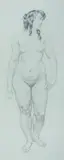 Norman Lindsay, Rose, Pencil