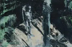 Euan MacLeod, Standing (in Light), 1993, Oil on Canvas