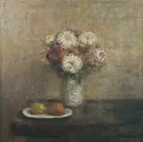Paul Ryan, Flowers and Citrus (Sister), Oil on Board