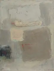 Grey Paddock 2 by Gail English, Oil on Canvas, sold Jul 2026