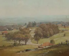 Robert Johnson, Mobbs Lane, Carlingford, Oil on Canvas on Board