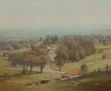 Robert Johnson, Mobbs Lane, Carlingford, Oil on Canvas on Board