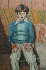Owen Gower Lade, Warwick, 1982, Oil on Masonite
