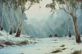 Kevin Best, Tough Going, 1996, Oil on Board