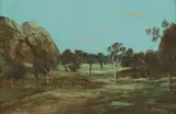 Ray Crooke, Limestone Bluffs, Chillagoe, NQ, Oil on Board