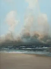 Land by Sea by Katarina Vesterberg, 2005, Oil on Linen, sold Jul 2026