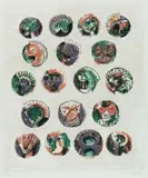 Henry Moore, Pallas Heads, Lithograph 20/50