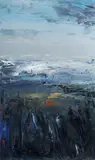 Geoffrey Dyer, Marrawah [Tasmania] 4, Oil on Linen