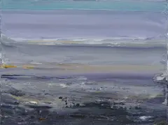 Geoffrey Dyer, Seascape (Bright Sky), Oil on Linen