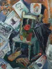 Margaret Coen, Souvenirs of Mr Smith, 1970s, Oil on Canvas on Board