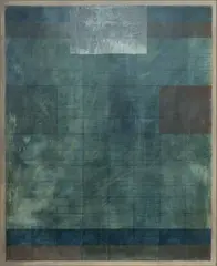 Emanuel Raft, Untitled, 1992, Mixed Media on Paper on Canvas