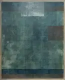 Emanuel Raft, Untitled, 1992, Mixed Media on Paper on Canvas