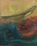 Royston Harpur, Horizon, 1962, Oil on Canvas