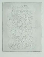 John Peart, Line and Shape Series II, 1979, Etching A/P
