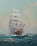 John Charles Allcot, Cutty Sark, W/Clr & Gouache