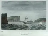 Louis Auguste De Sainson, Vue des Caps du Port Jackson, 1833, Hand Coloured Lithograph