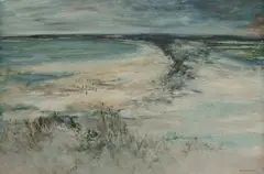 George Lawrence, North Coast Landscape, 1970, Oil on Board